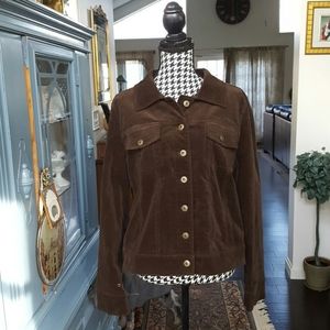 VINTAGE Willi Smith Velvet Jacket Size L